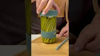 How to make Pickled Garlic Scapes #pickles #food #cooking