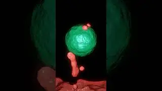 Liquid on ball animation