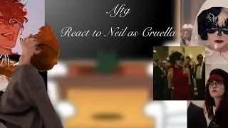 All for the game react to Neil as Cruella/ Всё ради игры реакция на Нила как Круэла НА ЗАКАЗ!!!!1/1