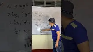 Solution of Logarithmic Equation Containing Radicals