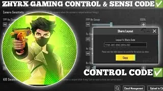 (2024) ZHYRX GAMING SENSITIVITY CODE 3.3/ ZHYRX GAMING CONTROL SETTINGS CODE 3.3/ CONTROL ZONE