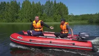 Обзор и тест-драйв лодки Regat (Регат) 380