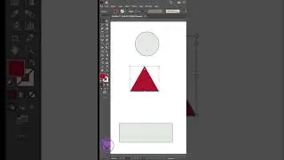 How To Draw Triangle Without SHIFT KEY #shorts