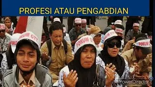 INTERMEZO ANTARA PROFESI atau PENGABDIAN