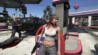GTA 5 NPC Wars 141 - Vagos vs U.B.C.S #npcwars