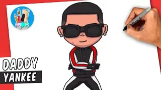HOW TO DRAW DADDY YANKEE - Easy Step by Step