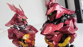 Mobile Suit Gundam MS Mechanical Bust 07 MSN-04 Sazabi รีวิว ทำสี