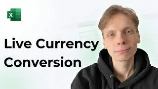 How to Make Live Currency Conversion in Excel [2026 Easy Guide]