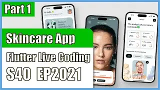 [Flutter] Flutter Live Coding EP2021 (Skincare App UI Part 1)
