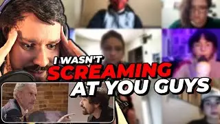 Destiny Gets Triggered Before Zoom Lecture And Gets Caught Screaming