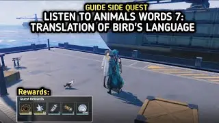 Side Quest: Listen To Animal's Words 7: Translation Of Bird's Language | Wuthering Waves Guide
