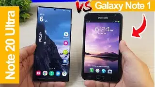 Galaxy Note 1 vs Note 20 Ultra - Quick Comparison 