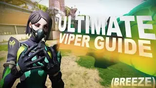 ULTIMATE Viper Guide on Breeze (Lineups, Setups...) - VALORANT