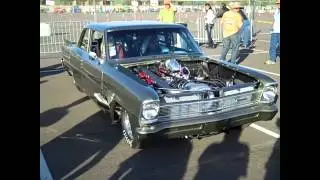 Blower Madness: 1966 Nova owned by Glen Bolz