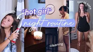 HOT GIRL NIGHT ROUTINE | favorite amazon pjs