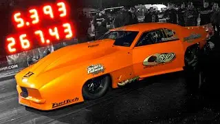 Eric Dillard Breaks into the 5.3x Zone - Quarter Mile - 5.393 at 267mph!