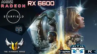 Starfield | Radeon RX 6600 | Medium | FSR Q | 70 RRS | 1080p