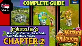 (Chapter 2) Puzzle 4 Virtual Villagers Origins 2 - Completed Guide Explosive