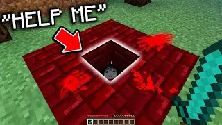 We found a Strange Hole on the Dark Web Minecraft Server... (Scary Minecraft Video)