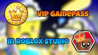 Wie macht man einen VIP-Gamepass in Roblox Studio 👑 [Deutsch]