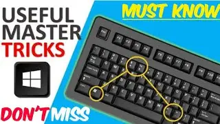 Master Keyboard Tricks - 10+ Most Useful Win Key Shortcuts Every Computer User Must Know 