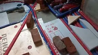 Теплый пол Монтаж пеноплэкса