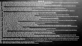 Bible reading, Acts 9, And Saul, yet breathing out threatenings and slaughter against the discip