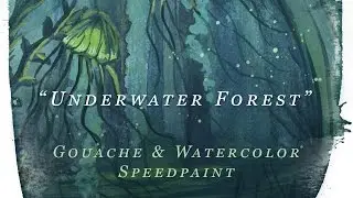 Gouache & Watercolor SPEEDPAINT! 