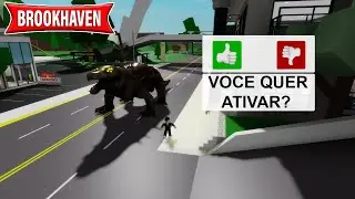 ENCONTREI O SCP-682 NO BROOKHAVEN RP | ROBLOX