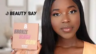 Beauty Bay Face Palette Review and Swatches on dark skin| Charmed Life