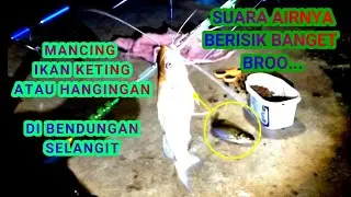 MANCING MALAM HARI DI BENDUNGAN SUNGAI LAKITAN DAPAT IKAN KETING/HANGINGAN PADAHAL TARGET IKAN BAUNG