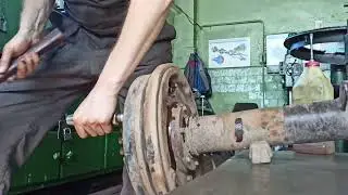 Разборка заднего моста Уаз
