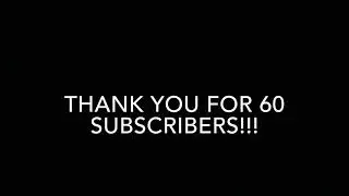 60 subscribers!
