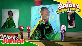 Art Attack 🎨 | Spidey and His Amazing Friends 🕸️ | Disney Junior Arabia