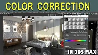 Color Correction In 3Ds Max