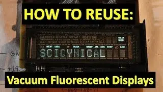 Reusing Vacuum Fluorescent Displays (MSM9202-01)