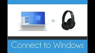 Beats Studio Pro : How to Connect With a Windows PC