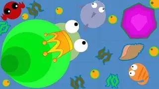 MOPE.IO RESTARTLEVEL SNAIL - EATING IN MOJO - GAME MOPE IO