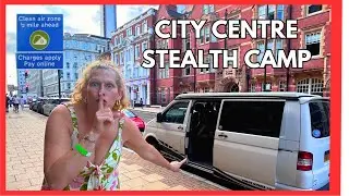 CHEAPEST HOTEL IN THE CITY | Vanlife City Park Up | Campervan Stealth @vanlifegoodies