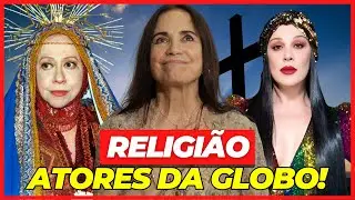 SAIBA QUAL É A RELIGIÃO DE 20 ATORES FAMOSOS DA GLOBO! 😱