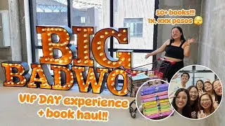 big bad wolf manila 2024 | vip day experience & 50+ book haul! 🐺
