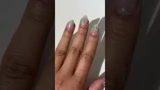 Marble abstract French tips with Nails Inc 🍬 #nailart #naildesign #nails #frenchtips #marblenails