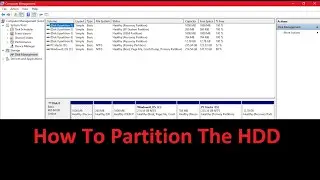 How to Create Partition on Windows 10 Partition Hard Drive
