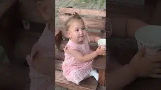 Аиша пьёт лимонад😅🍋#буднимамы