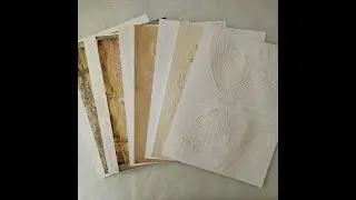 Making Delicious Textured Mixed Media Paper – Part 1 of 2