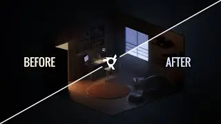 How to use the Compositor in Blender 2.8 | Blender 2.81 Compositor for Post Processing