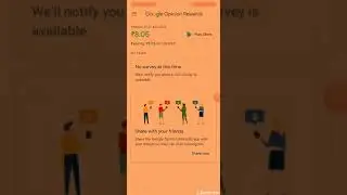 How to get a survey in Google opinion rewards