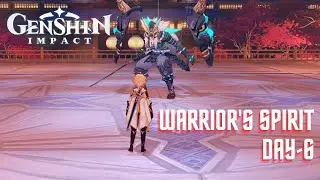 Warrior's Spirit Event - Day 6 | Maguu Kenki Boss Fight😲😲 | Genshin Impact