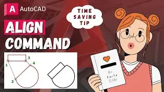 How to use Align Command | AutoCAD Tutorial