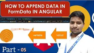 how to append form data in angular || How to Use Angular 14 HttpClient API to Post FormData techsoft
